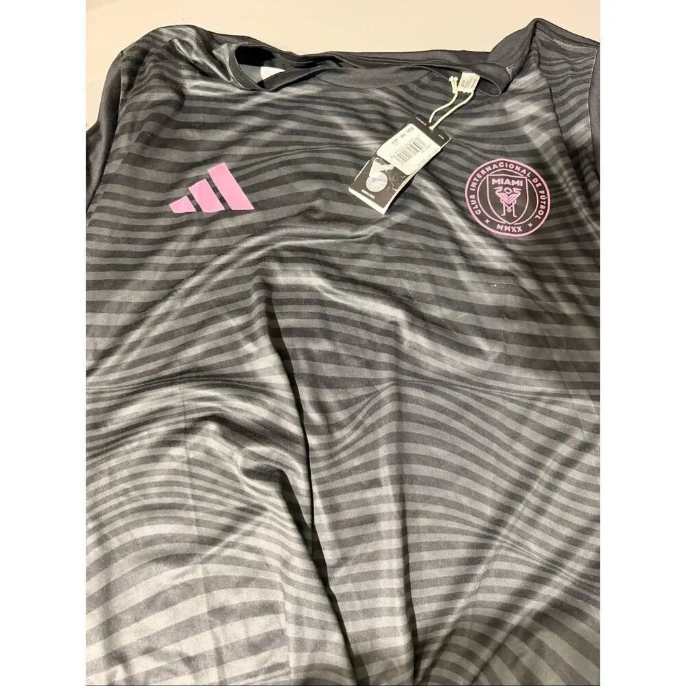 Adidas Lionel Messi Inter Miami CF #10 Player Performance Shirt Black 2XL